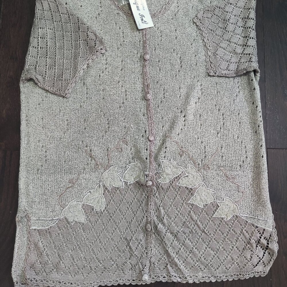 Lovely Crochet Sweater Size L
